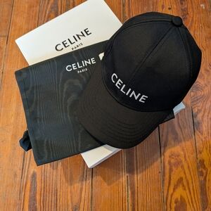 Celine Black Cap